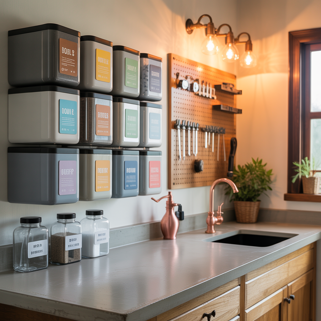 laundry detergent dispenser ideas