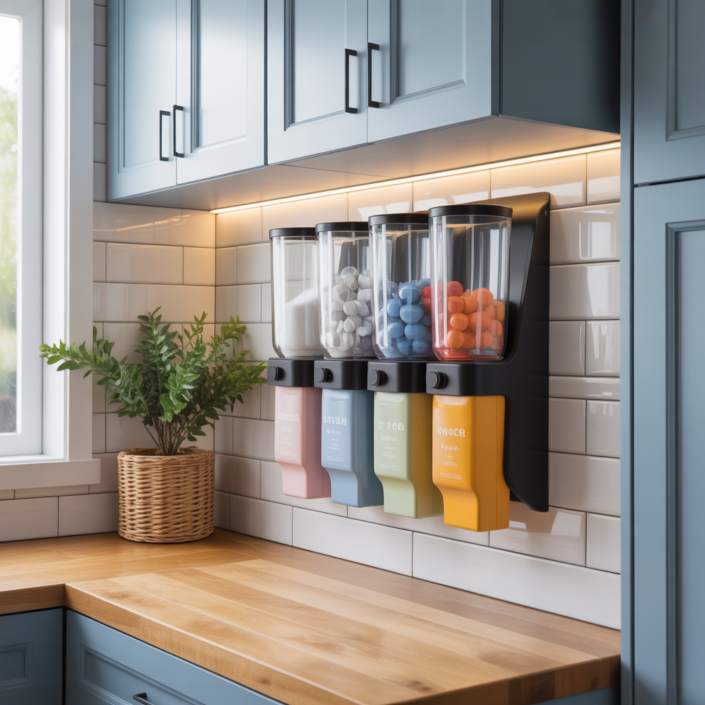 laundry detergent dispenser ideas