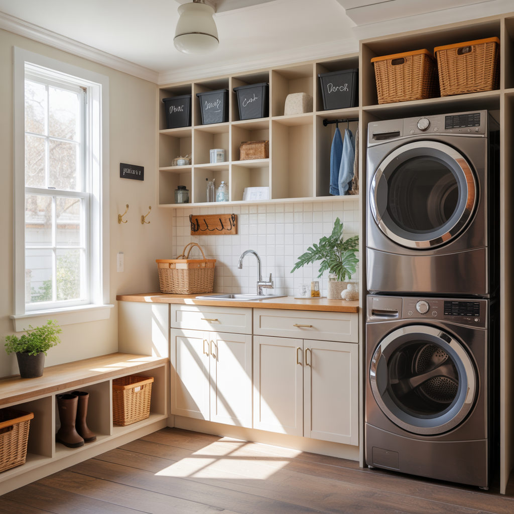 laundry in mudroom ideas