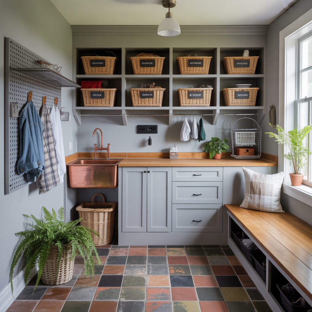 laundry in mudroom ideas