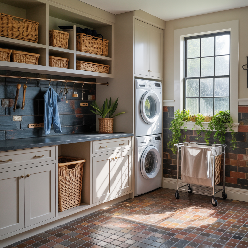 laundry in mudroom ideas