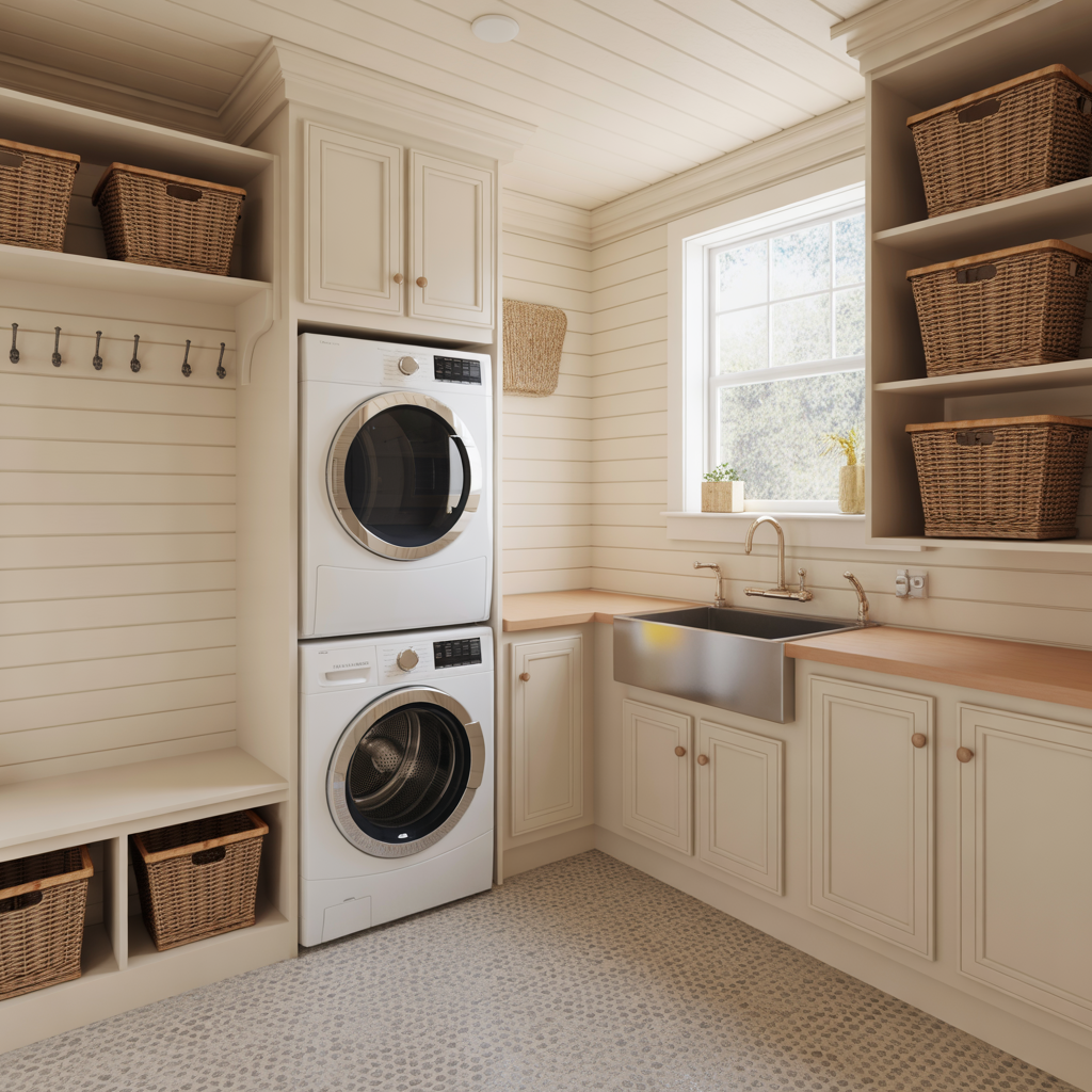 laundry in mudroom ideas