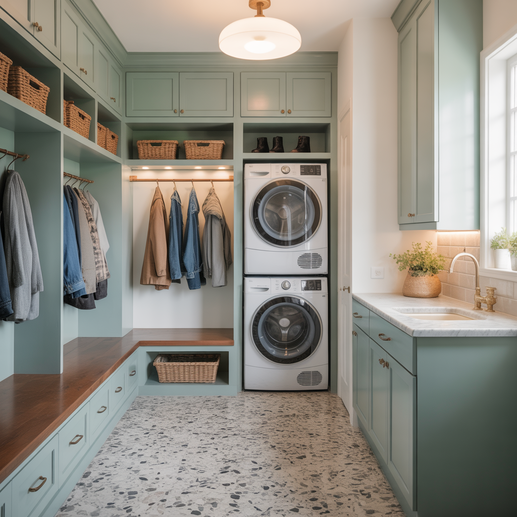 laundry in mudroom ideas