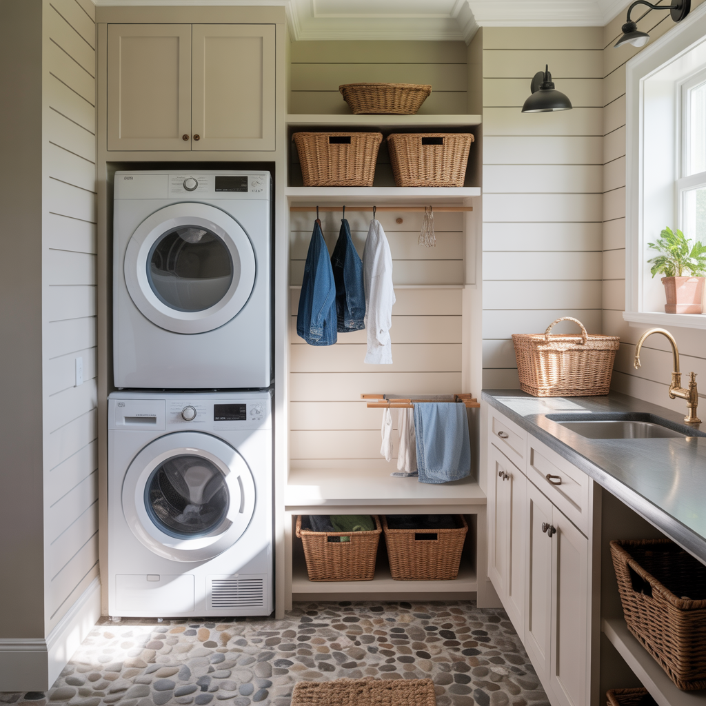laundry in mudroom ideas