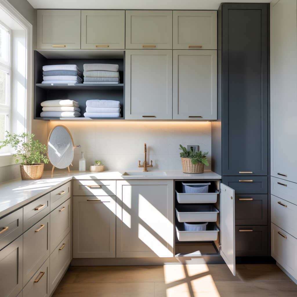 laundry room cabinet options