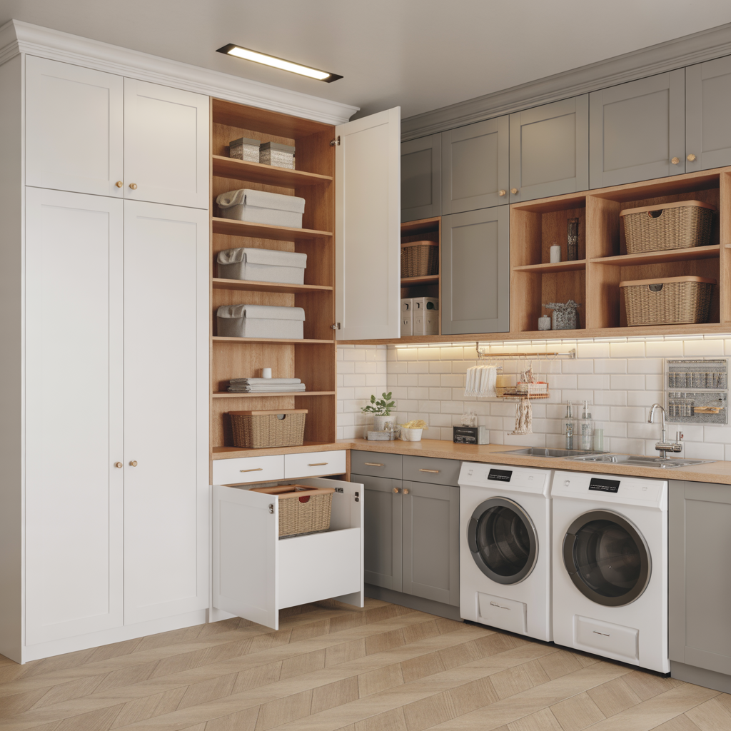 laundry room cabinet options