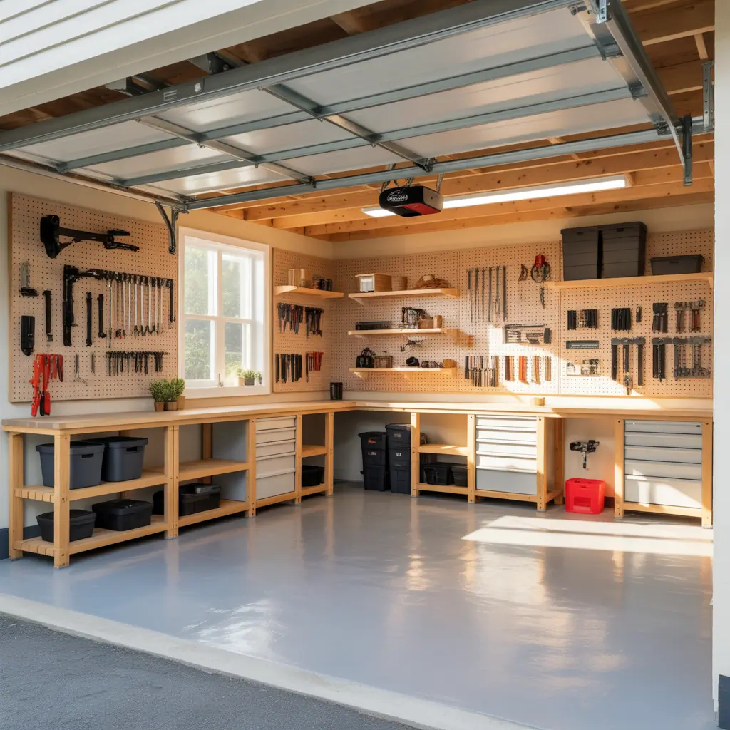 layout ideas 2 car garage