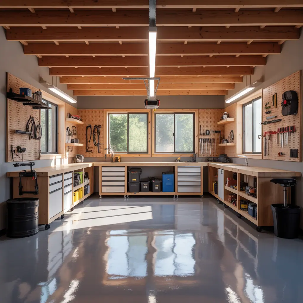 layout ideas 2 car garage