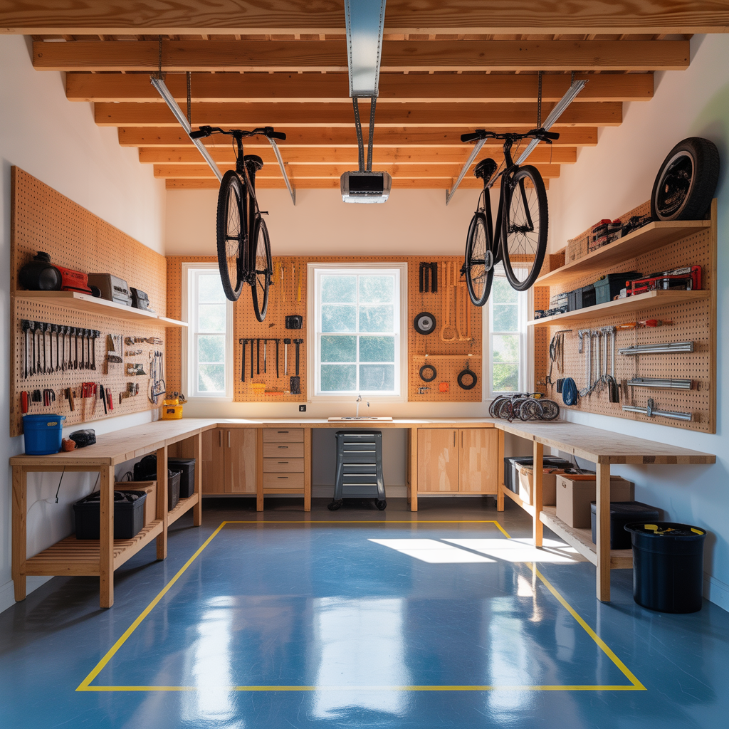 layout ideas 2 car garage