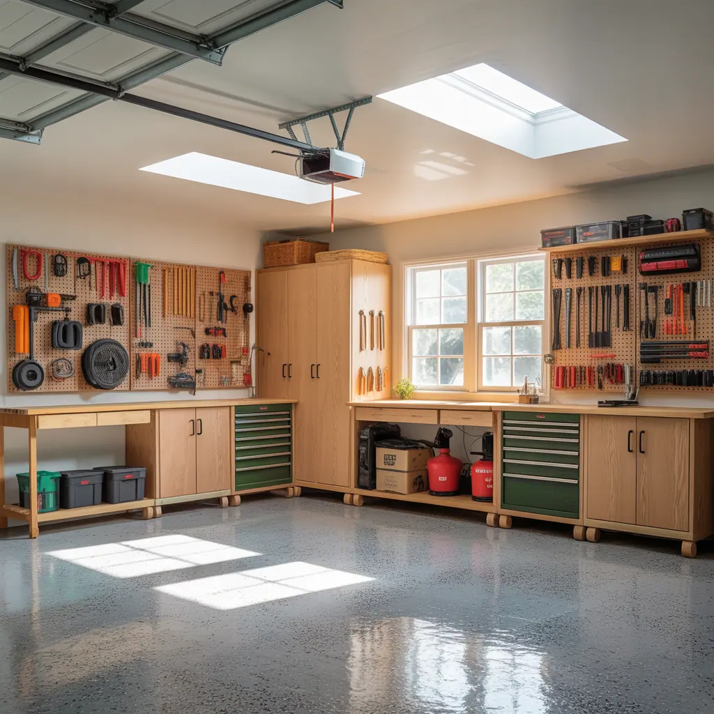 layout ideas 2 car garage