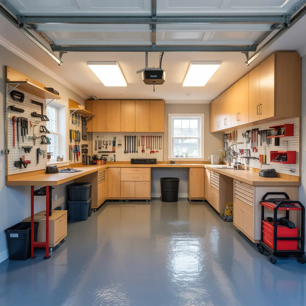 layout ideas 2 car garage