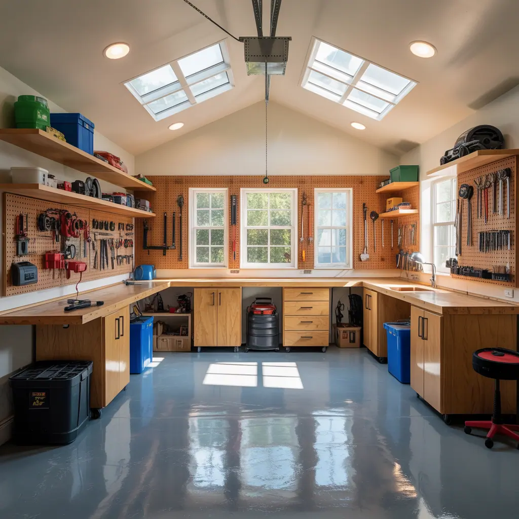 layout ideas 2 car garage