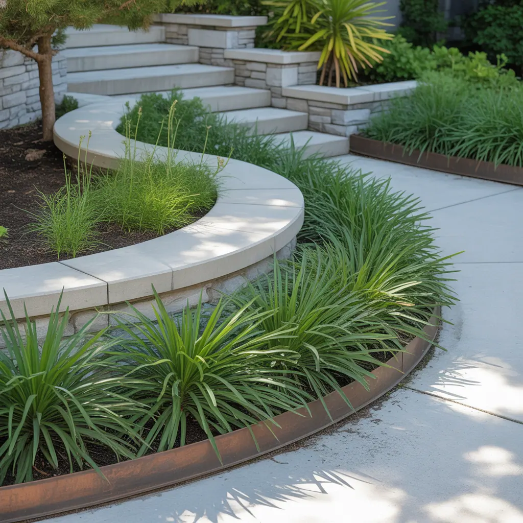 liriope border concepts