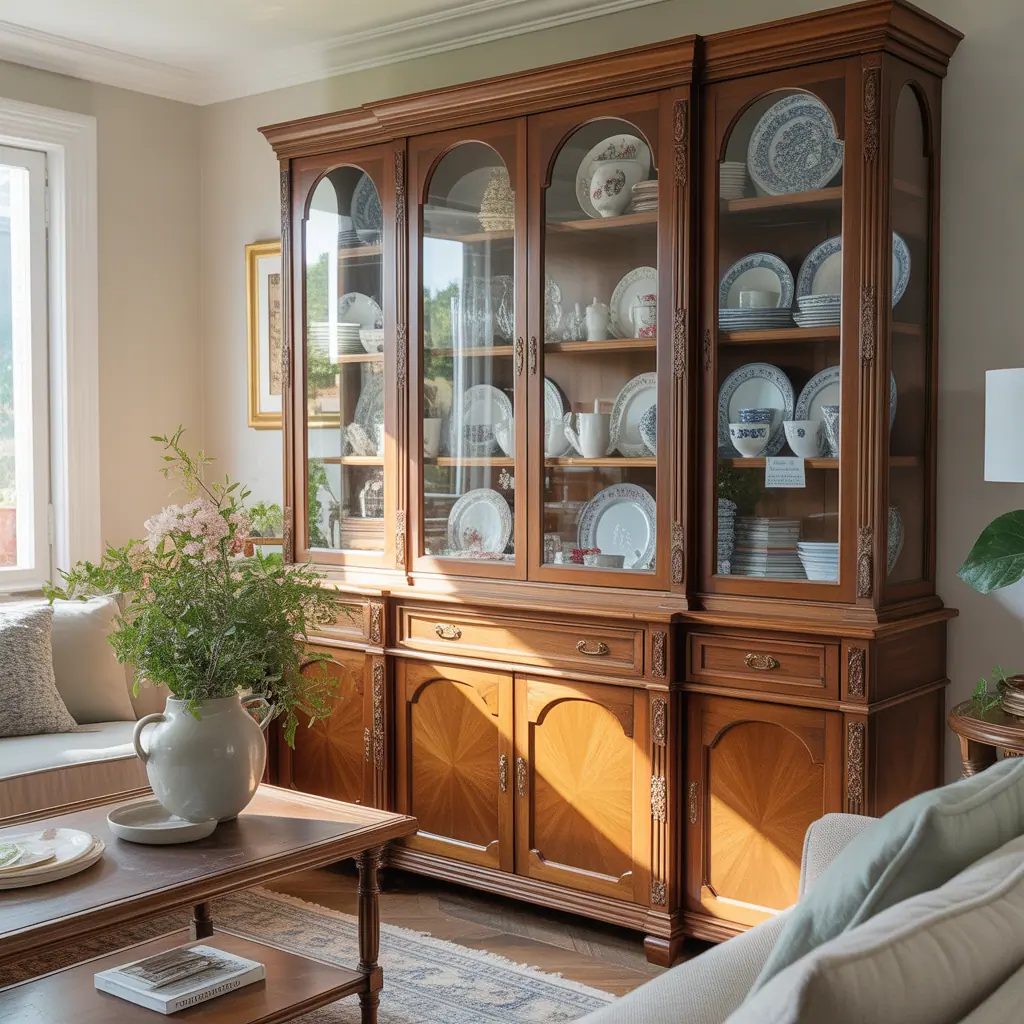 living room china cabinets
