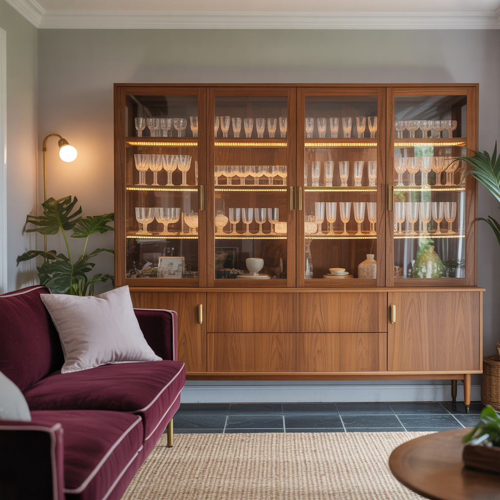 living room china cabinets
