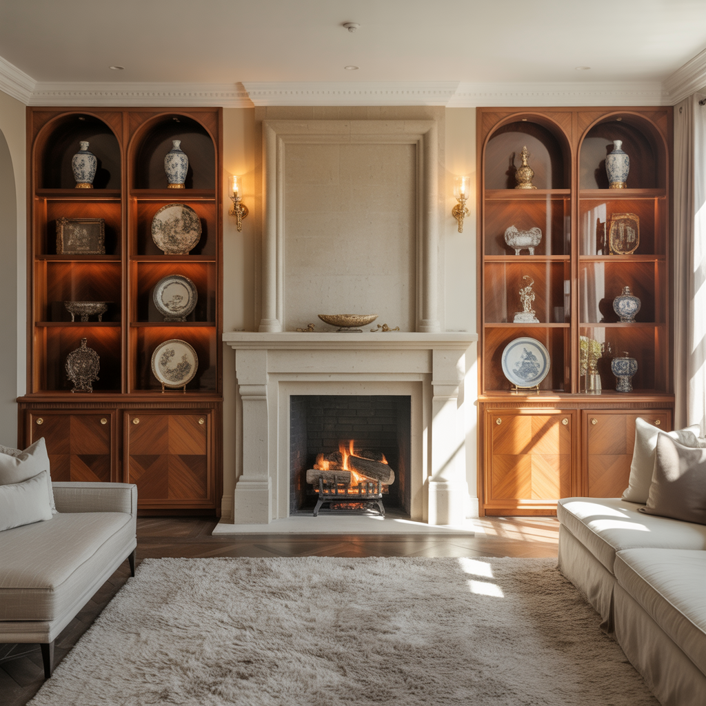 living room china cabinets