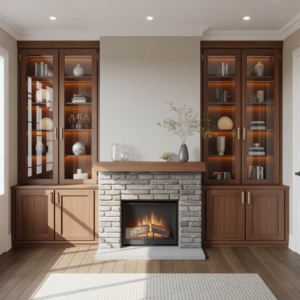 living room china cabinets