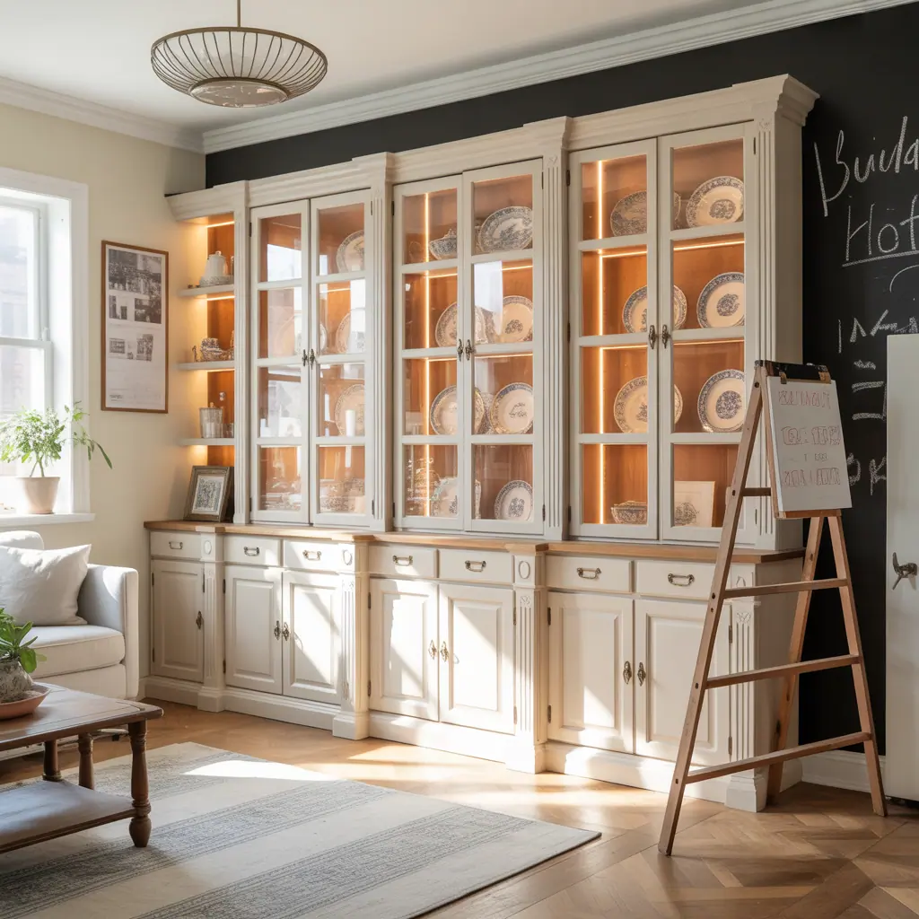 living room china cabinets