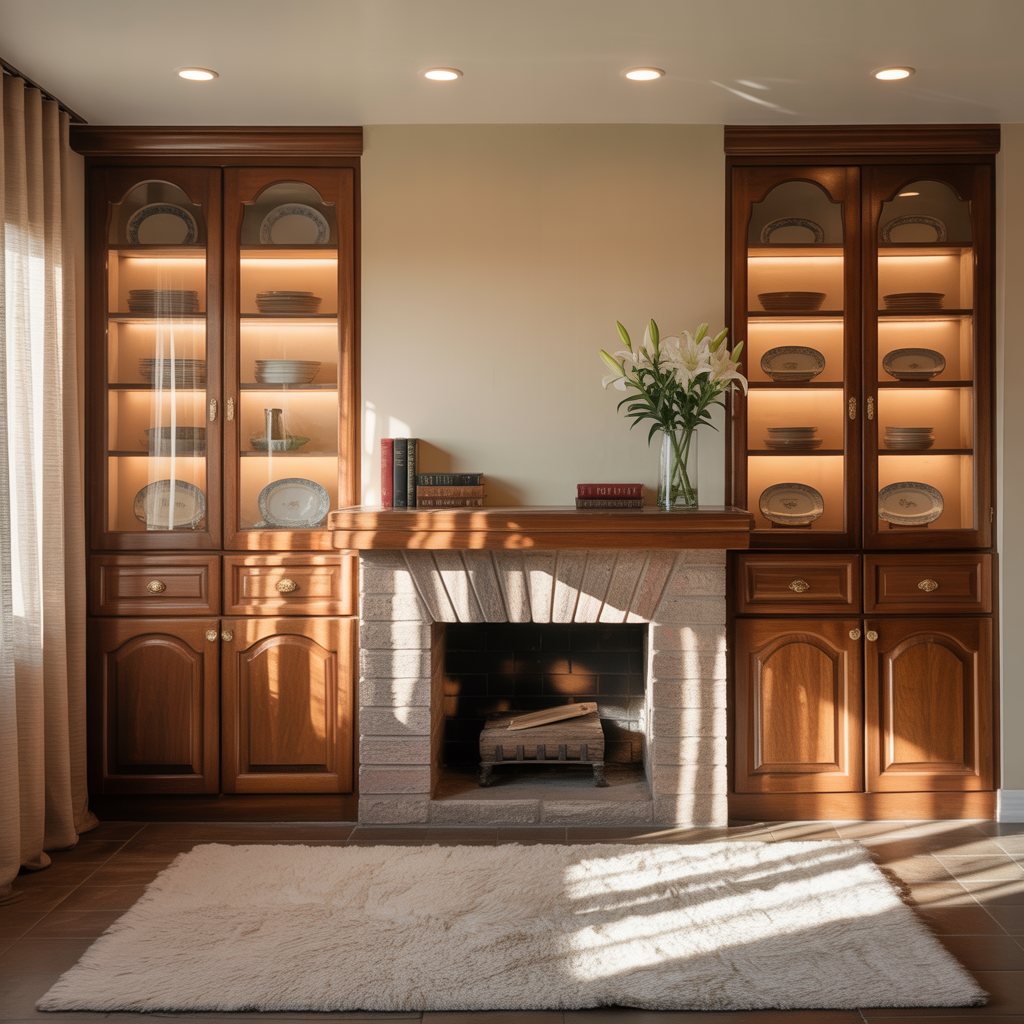 living room china cabinets