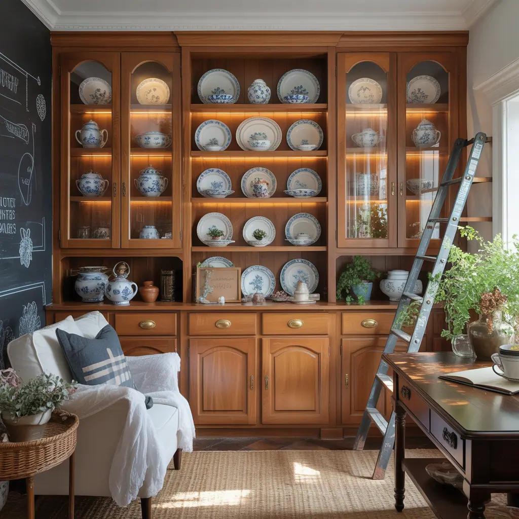 living room china cabinets