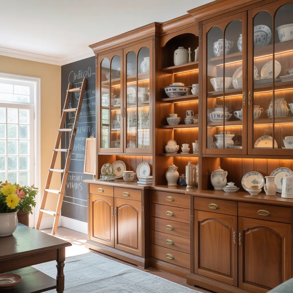 living room china cabinets