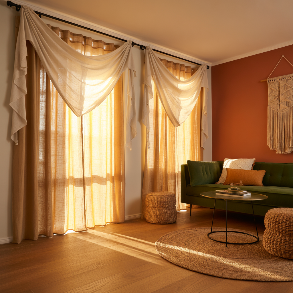 living room ideas curtains