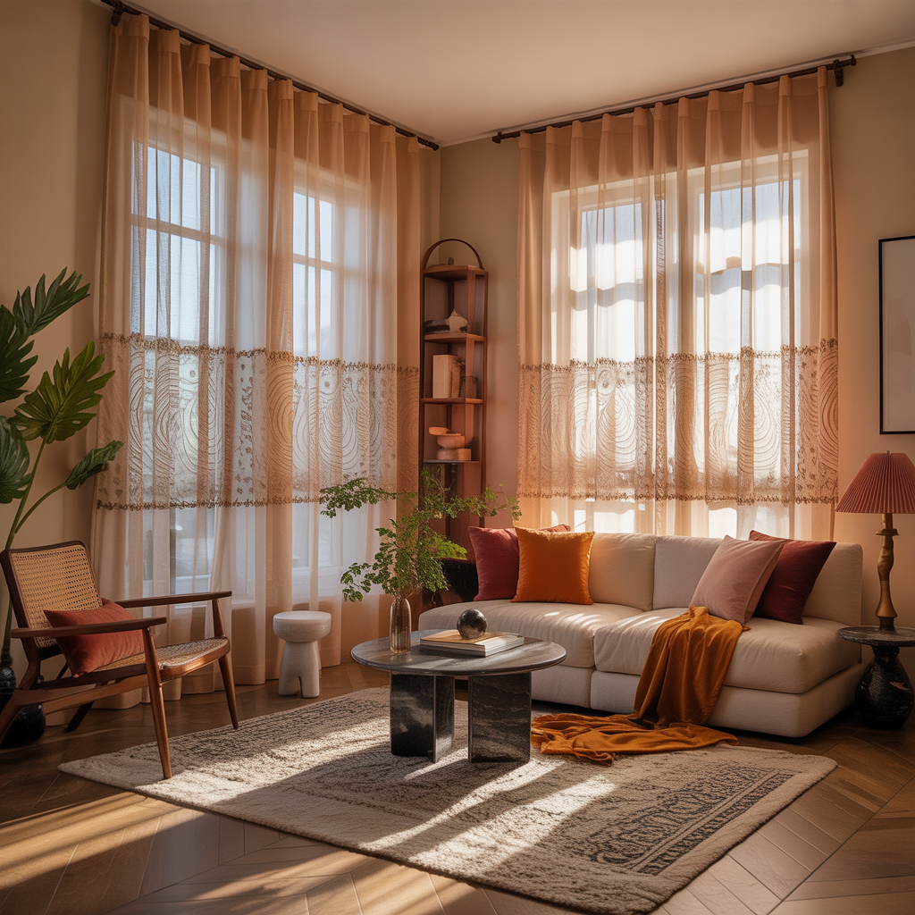 living room ideas curtains
