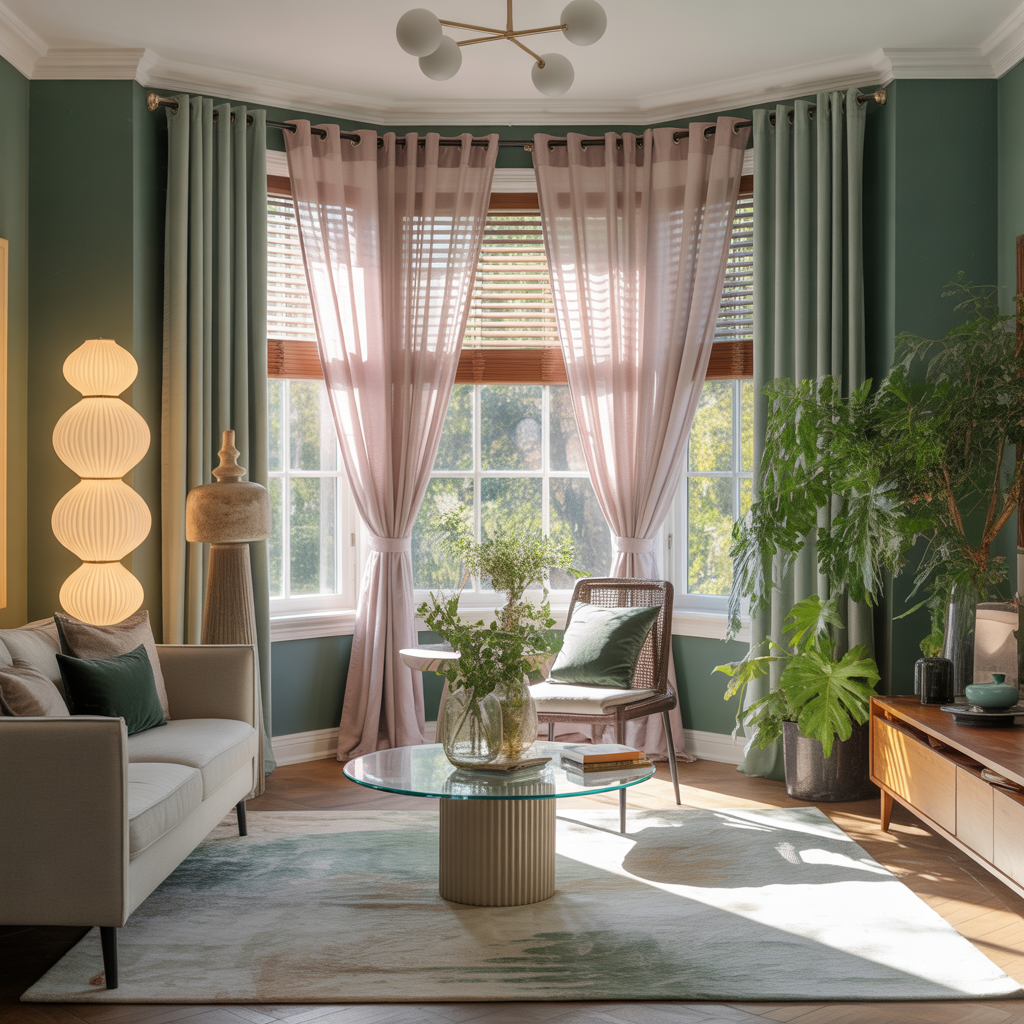 living room ideas curtains