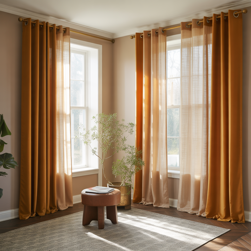 living room ideas curtains