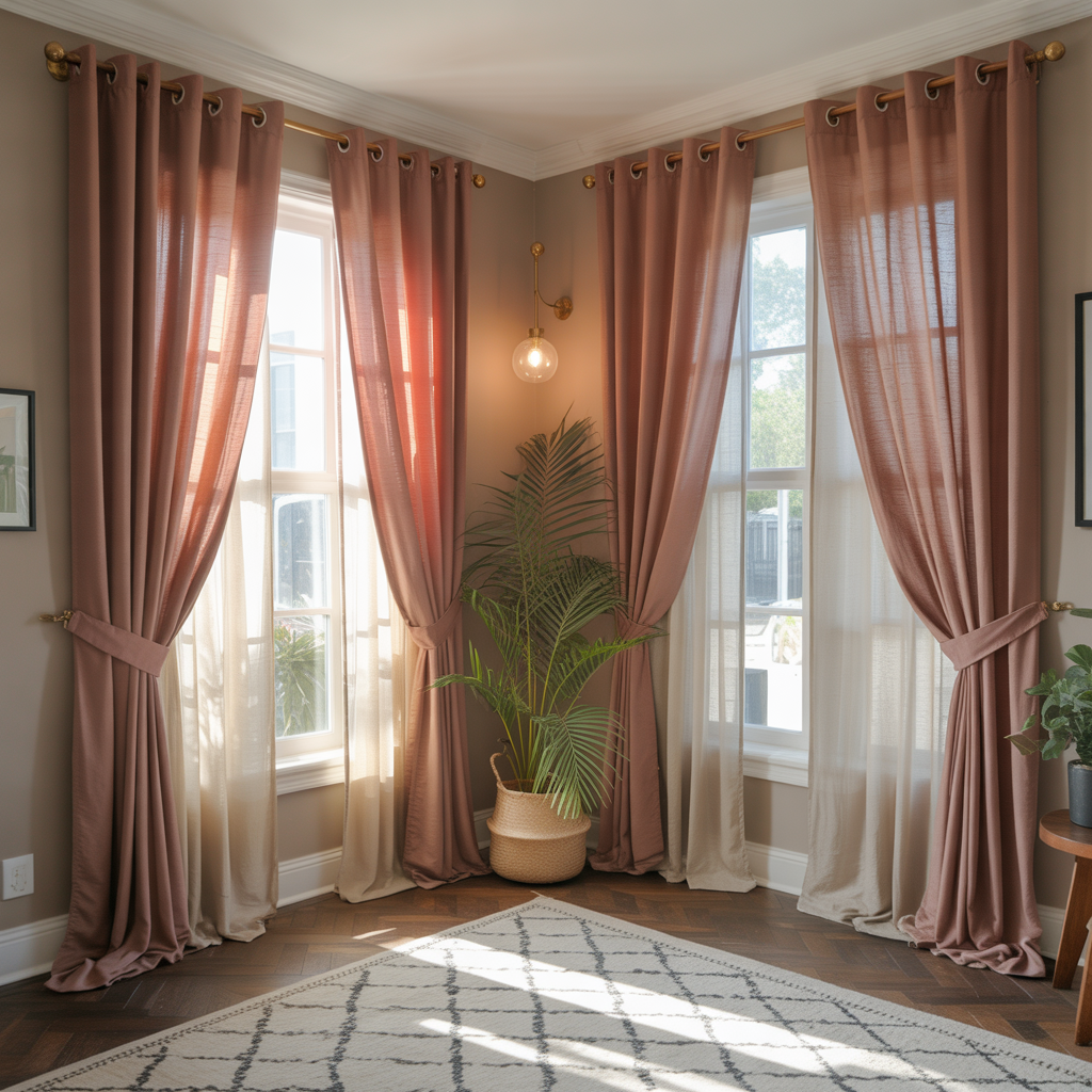 living room ideas curtains