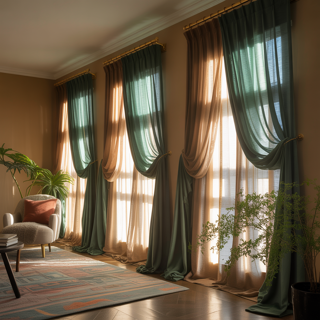 living room ideas curtains