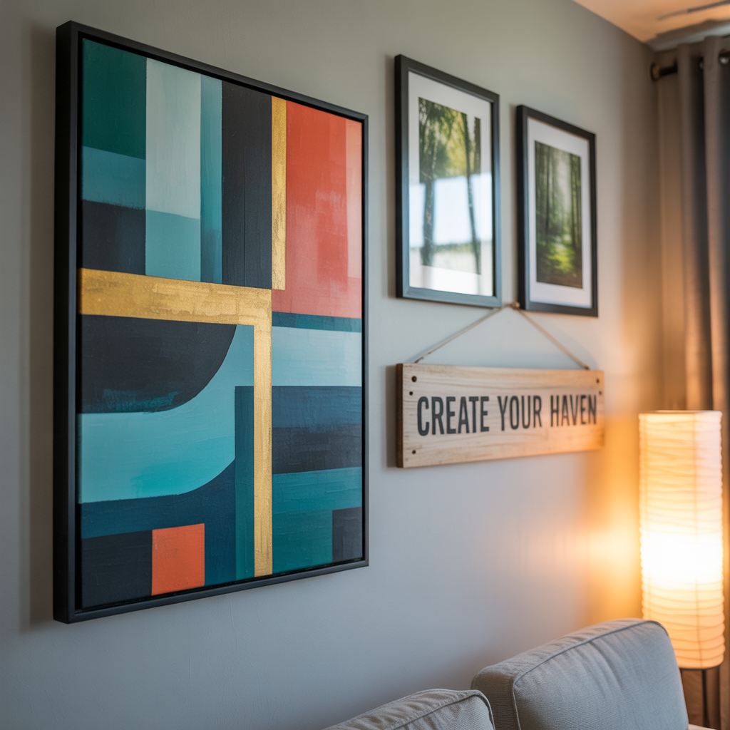 living room wall art