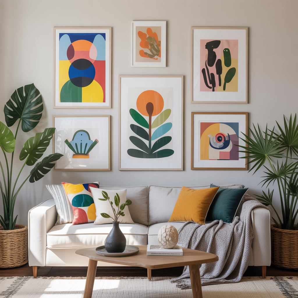 living room wall art