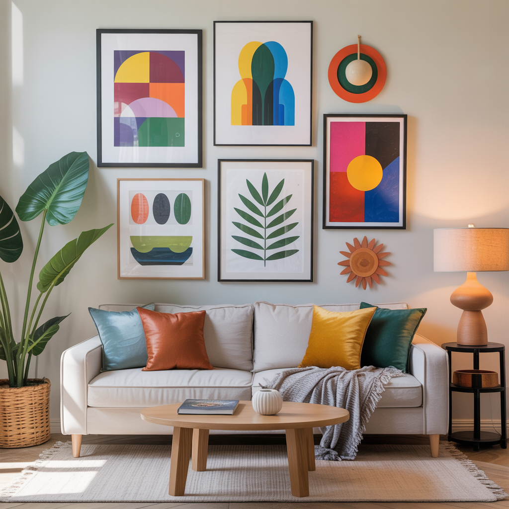 living room wall art