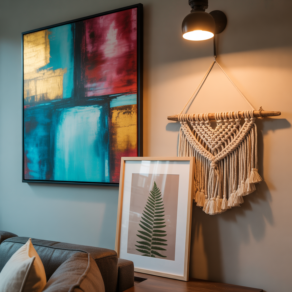 living room wall art