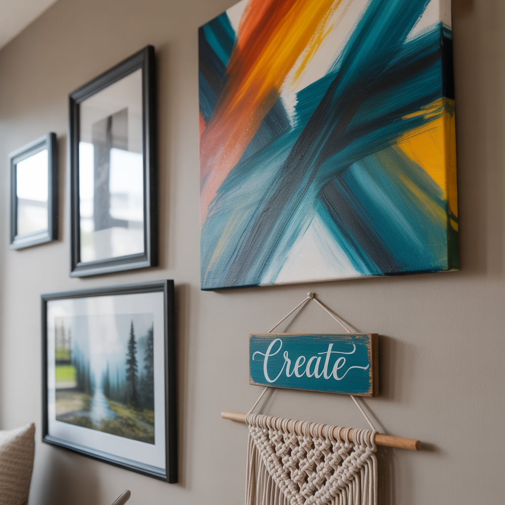 living room wall art