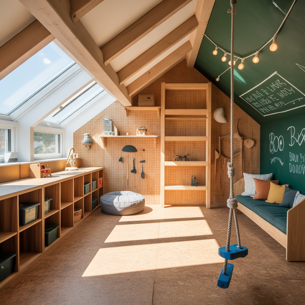 loft playroom idea