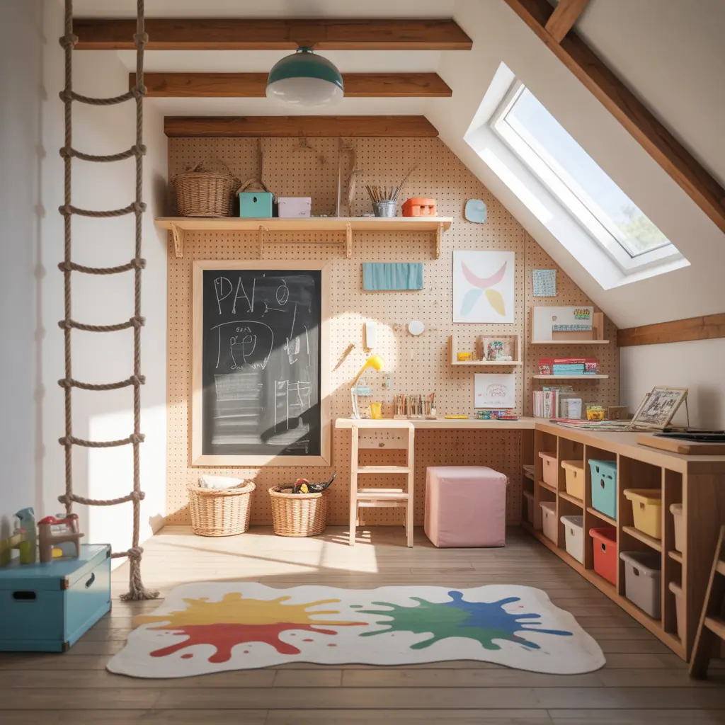 loft playroom idea