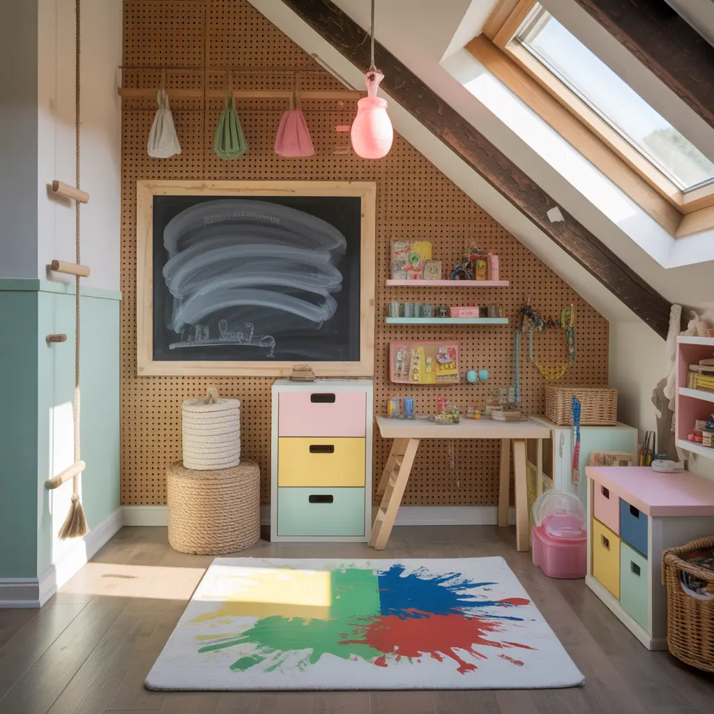 loft playroom idea