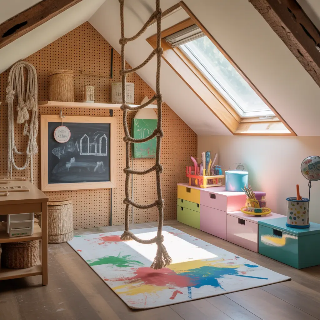 loft playroom idea