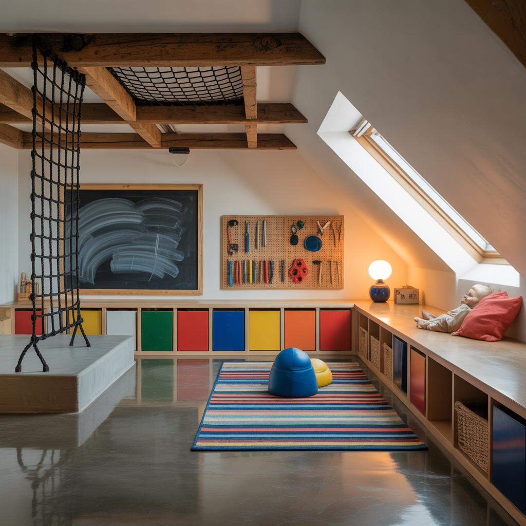 loft playroom idea