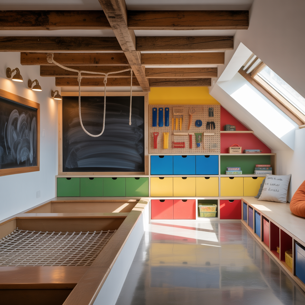 loft playroom idea