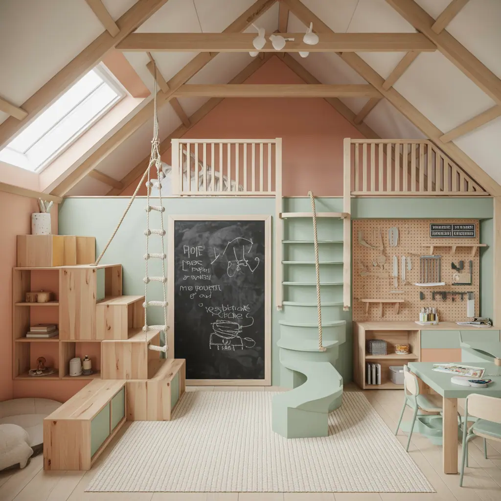 loft playroom idea