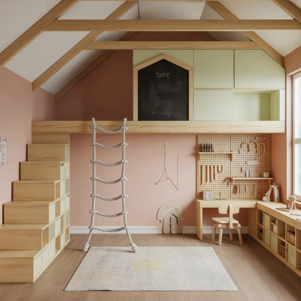 loft playroom idea