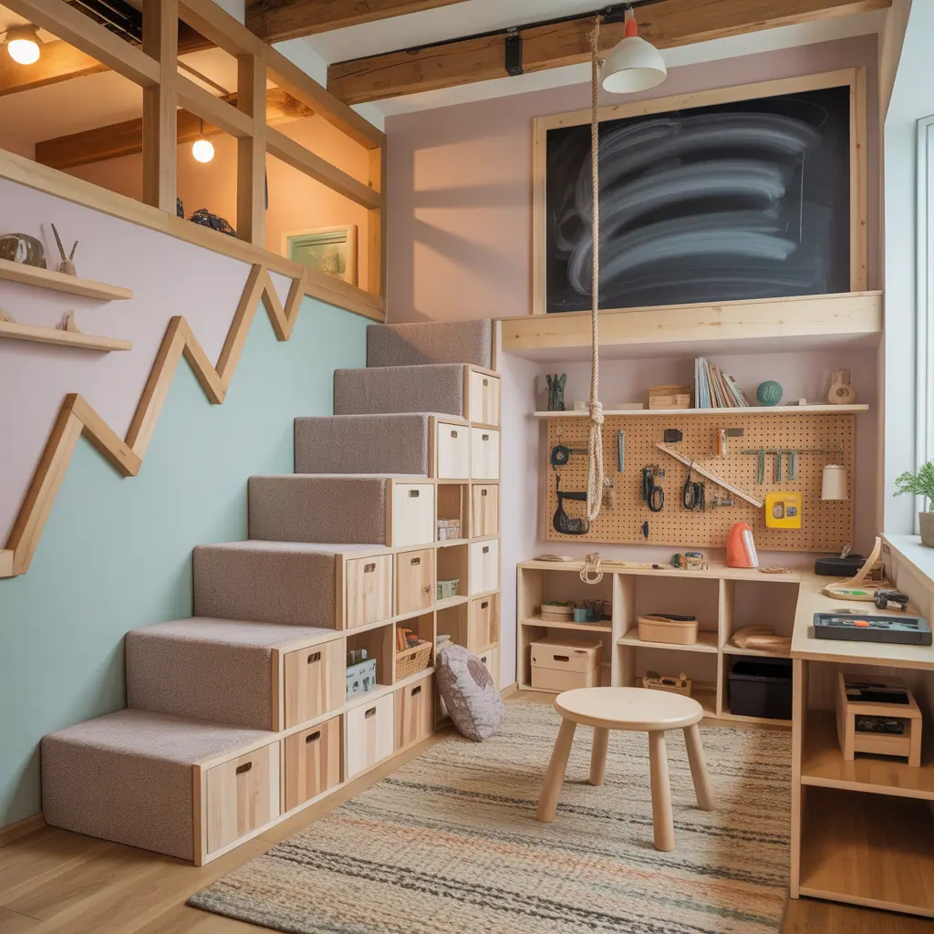 loft playroom idea