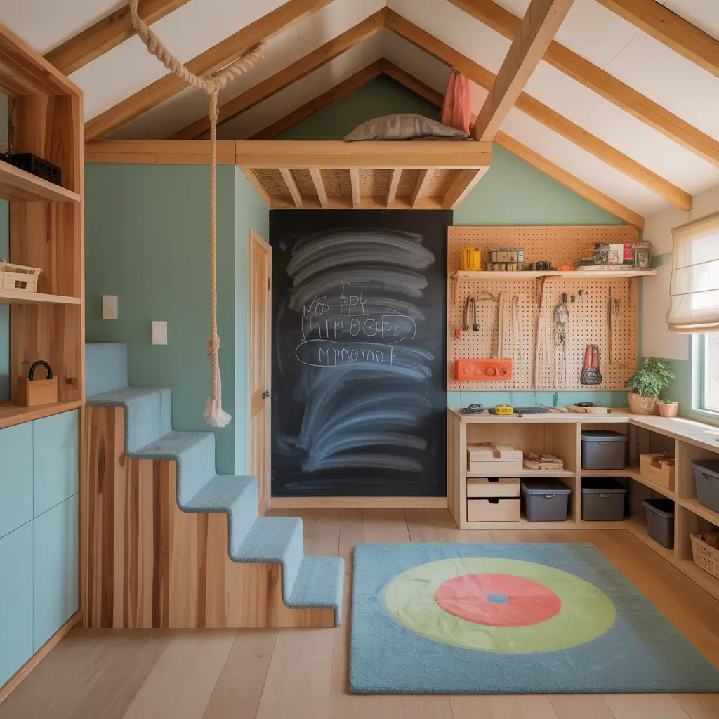 loft playroom idea
