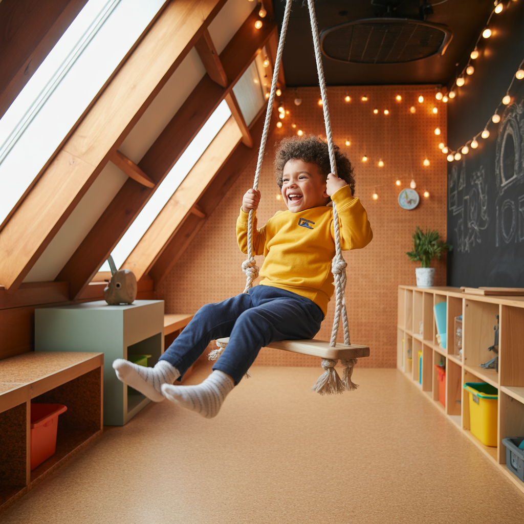 loft playroom idea