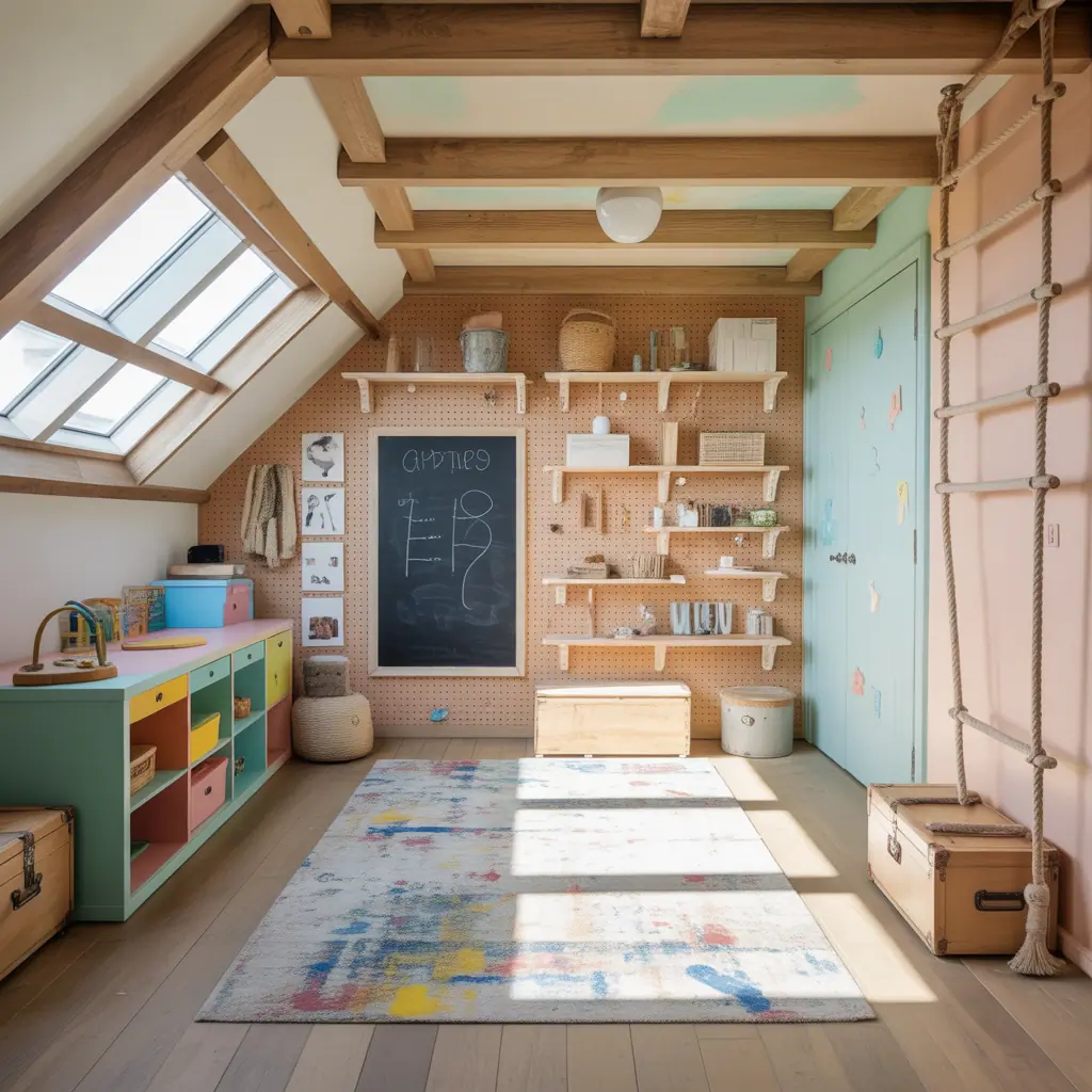 loft playroom idea