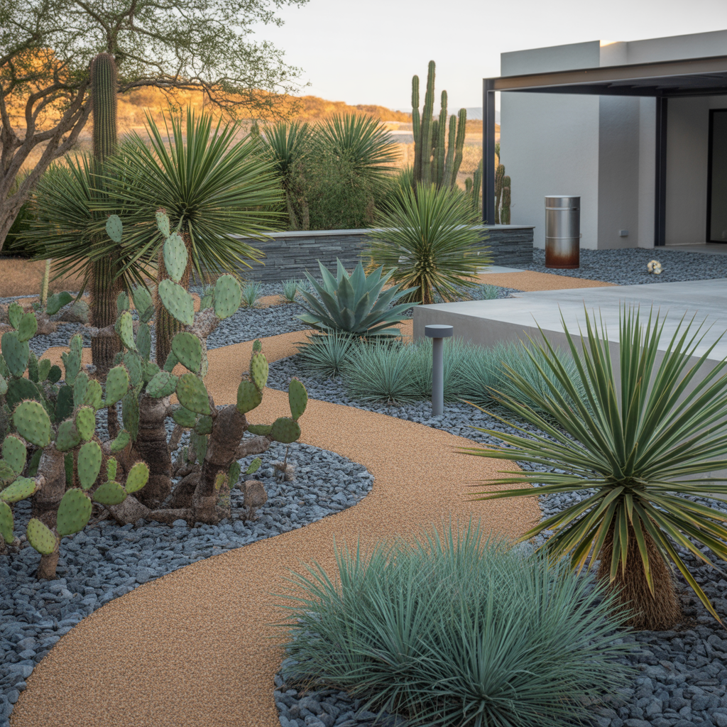 low maintenance texas landscape ideas