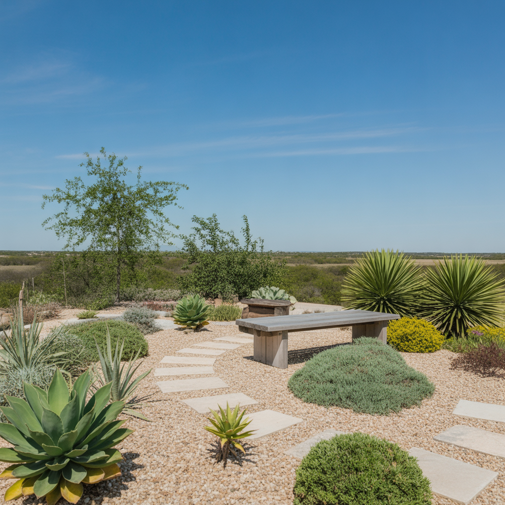 low maintenance texas landscape ideas